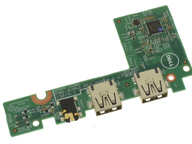 For Dell Inspiron 11 (3168) USB / Audio Port IO Circuit Board - MH4F6 - Image 2