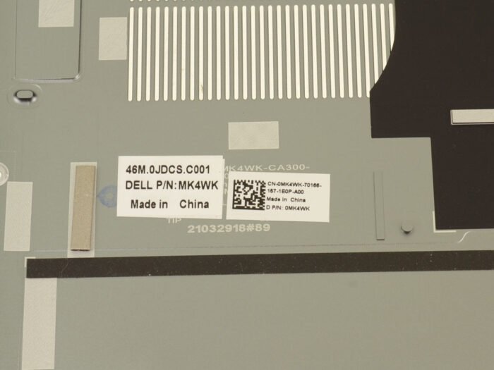 For Dell Precision 5760 Laptop Bottom Base Metal Cover Assembly - MK4WK - Image 2
