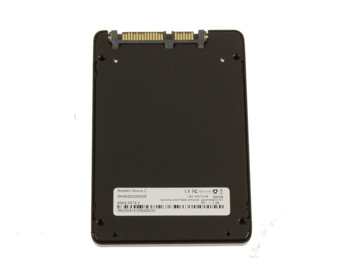 Mushkin Source 2 SSD 500GB SATA III SSD 6Gbp/s 2.5" Internal Solid State Drive - 7mm SSD - Image 4