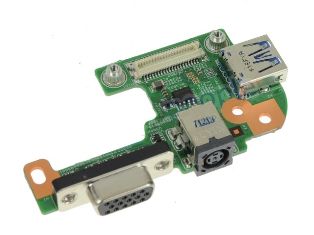 For Dell Inspiron M511R (M5110) / Vostro 3555 DC Power Jack / VGA / USB 3.0 IO Circuit Board - MPH7J