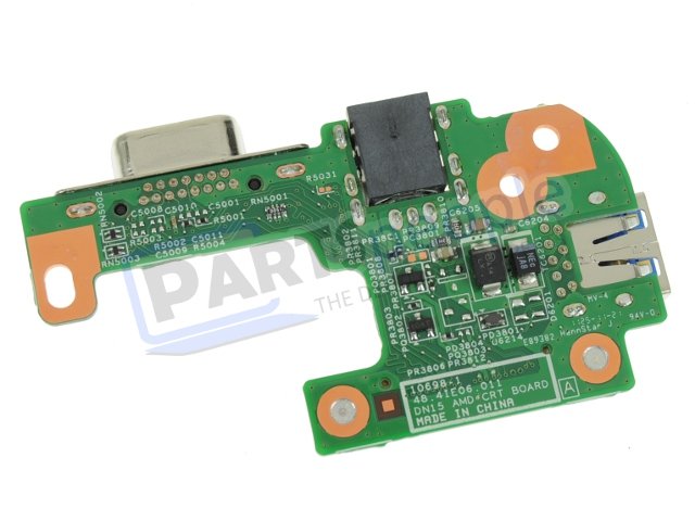 For Dell Inspiron M511R (M5110) / Vostro 3555 DC Power Jack / VGA / USB 3.0 IO Circuit Board - MPH7J - Image 3
