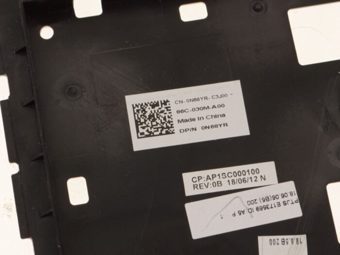 For Dell Latitude 5480 Middle Frame Support Bracket Assembly - H-Type - N68YR - Image 3