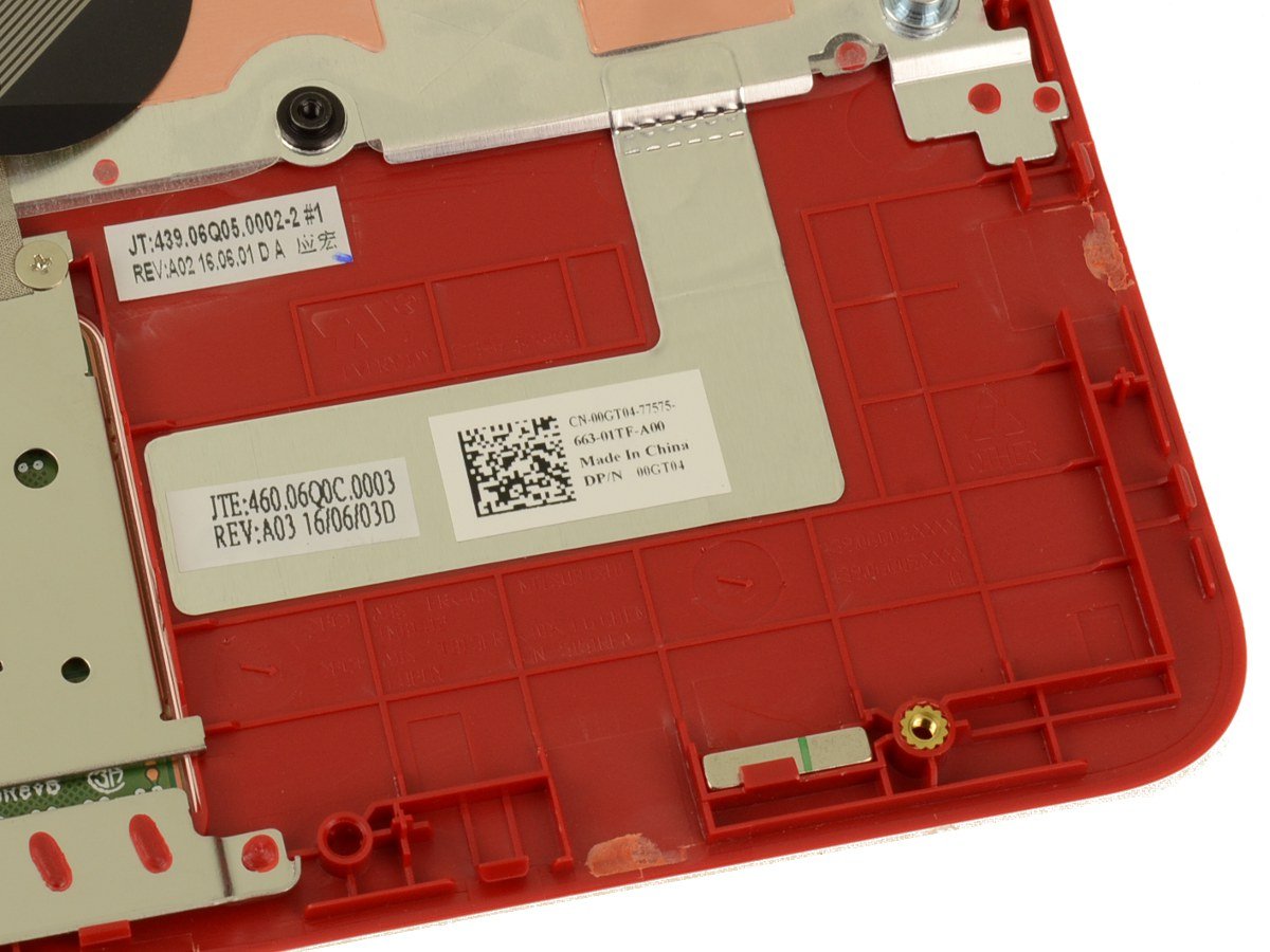 Spanish - For Dell Inspiron 11 (3168 / 3169 / 3179) Palmrest Touchpad Keyboard Assembly - NDDV2 - Image 3