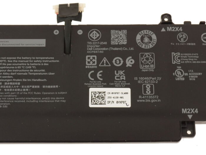 For Dell Precision 5470 5480 72Wh 4-cell Laptop Battery - P83V9 - Image 2