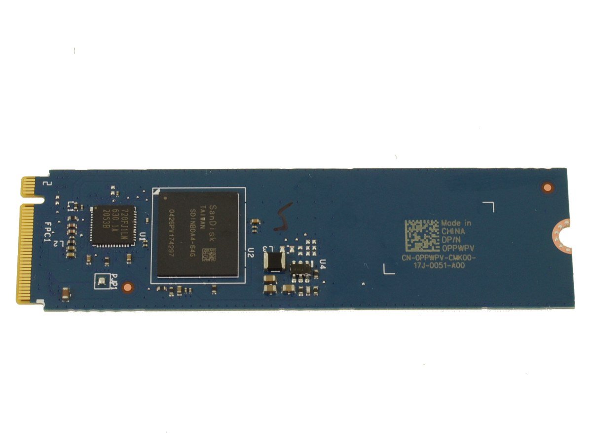 For Dell Latitude 5400 Chromebook 64GB eMMC M.2 Storage Drive Module Card - PPWPV
