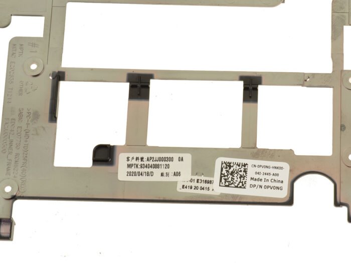 For Dell Latitude 5401 Middle Frame Support Bracket Assembly - PV0NG - Image 3