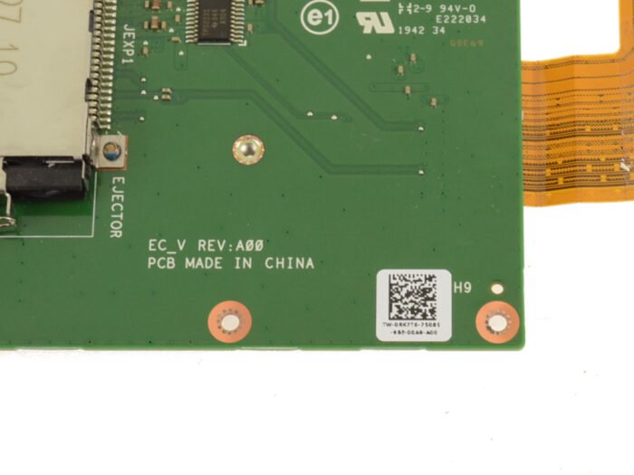 For Dell Latitude 5424 Rugged ExpressCard Reader Slot Cage and Circuit Board - RK7T6