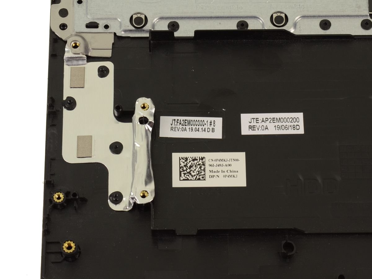 SPANISH - For Dell Inspiron 3580 3581 3582 3583 3593 Keyboard Palmrest Assembly No BL - P4MKJ - Image 2