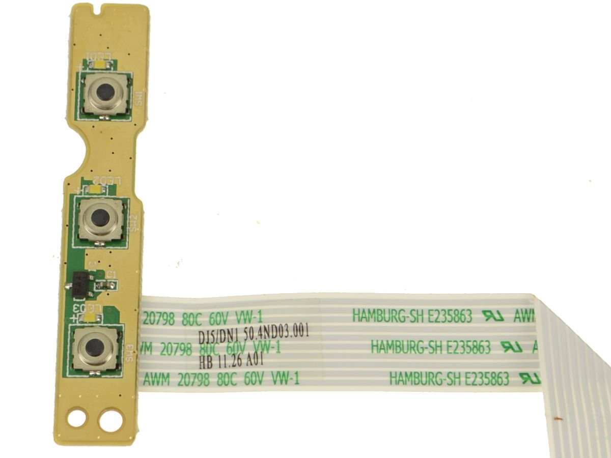 For Dell Vostro V131 Quick Launch Buttons Circuit Board with Cable - Image 3