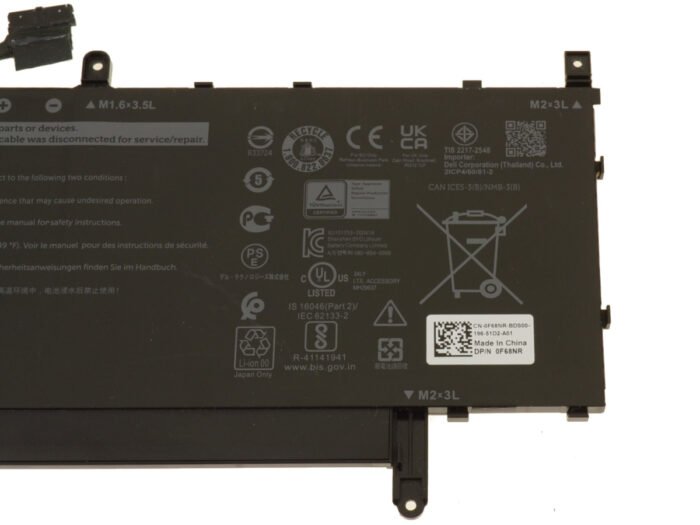 For Dell Latitude 9520 48.5Wh 4-cell Laptop Battery - V5K68 - Image 2