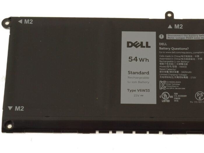 For Dell Inspiron 15 5510 4-Cell 54Wh Laptop Battery - V6W33 - Image 3