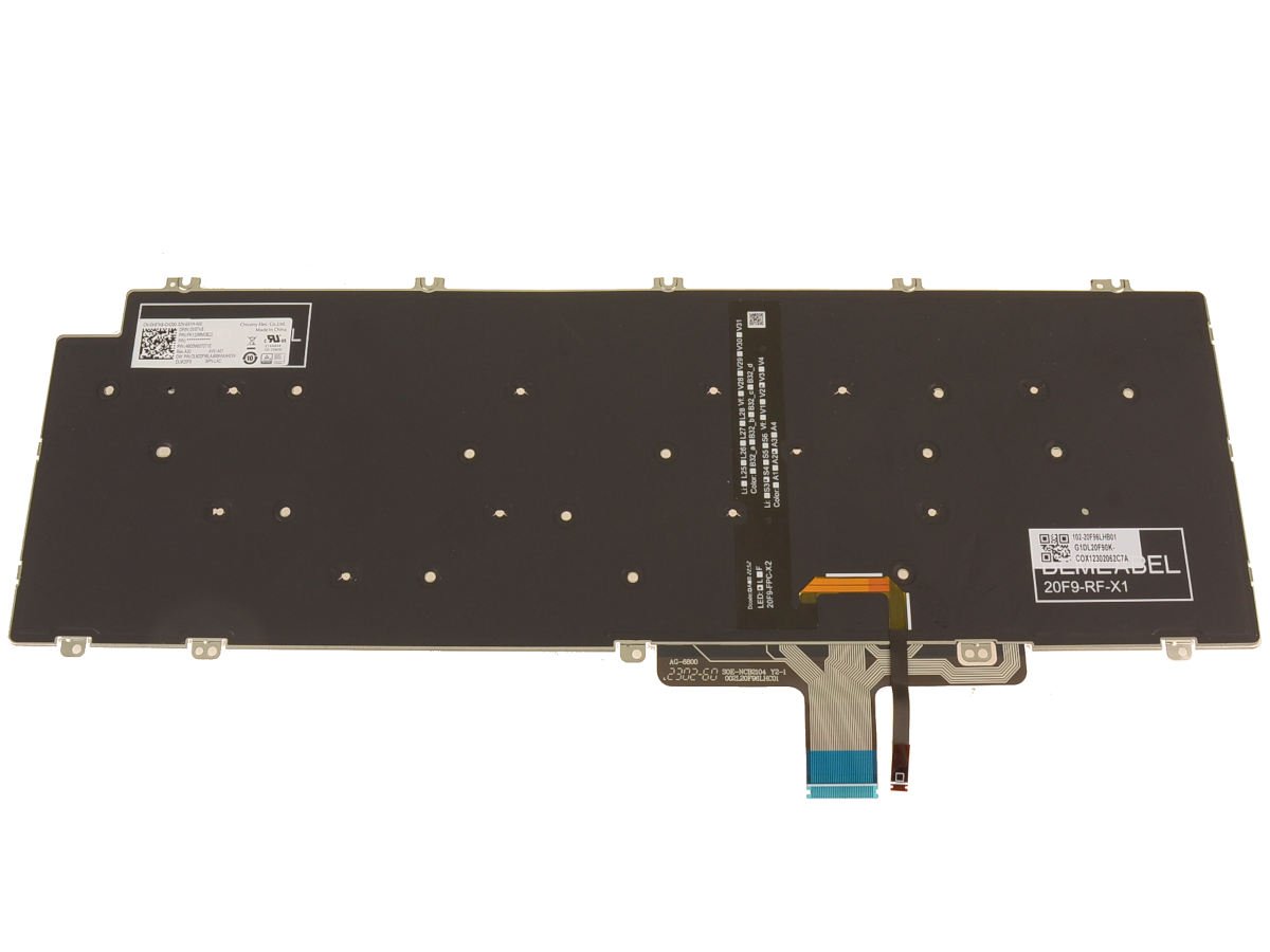 SPANISH - For Dell Latitude 5520 5521 5530 / Precision 3560 3561 Laptop Backlit Keyboard - V8TK8