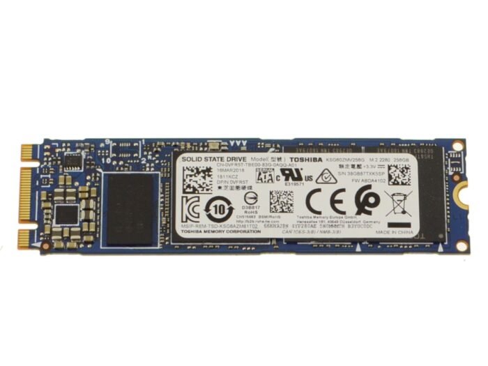 Toshiba 256GB SATA SSD Hard Drive M.2 2280 Card - 256GB - VFR5T