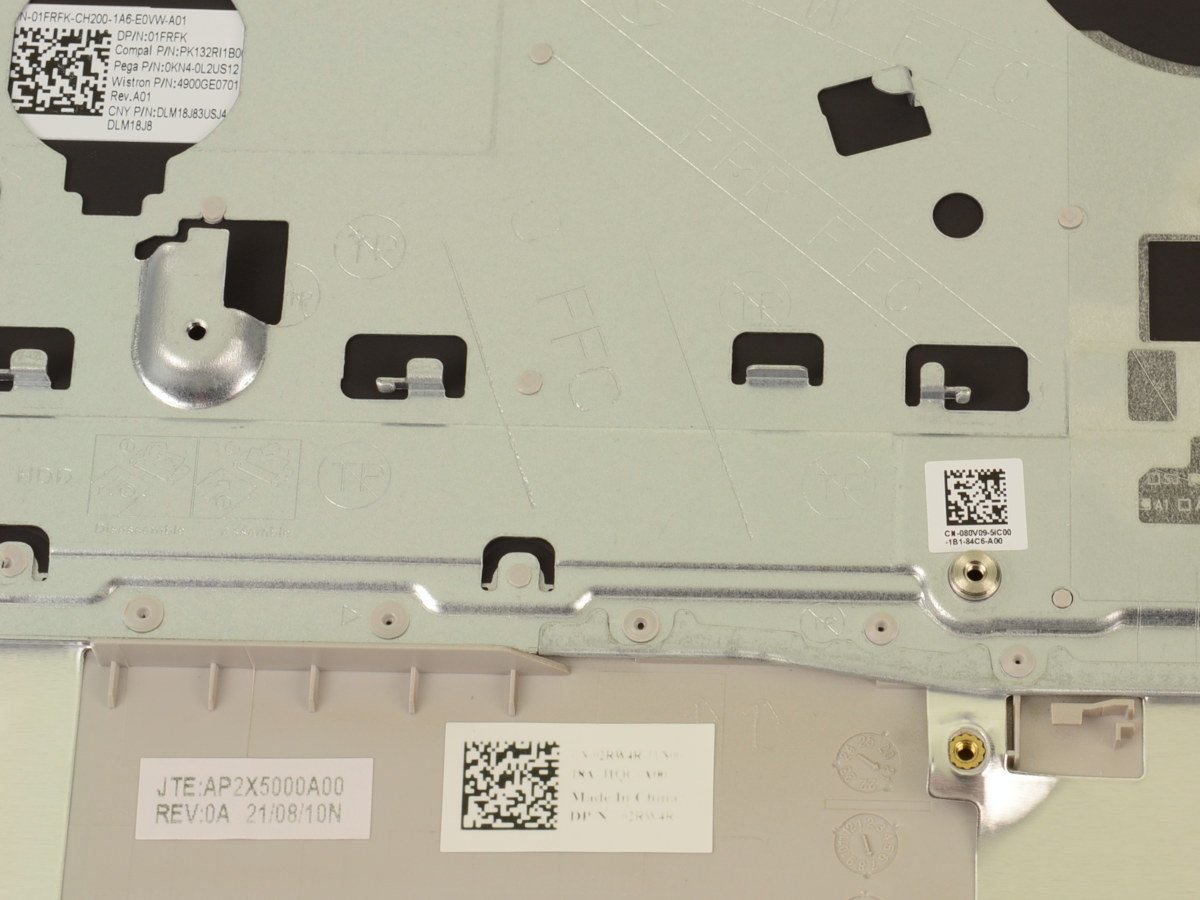 For Dell Inspiron 3501 / 3505 Palmrest Backlit Keyboard Assembly - VTHXP - Image 3