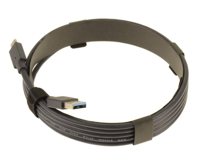For Dell Type C Adapter Power Charging Cable - USB-C (Male) to USB-A (Male) - 6FT - VTJCW - Image 2