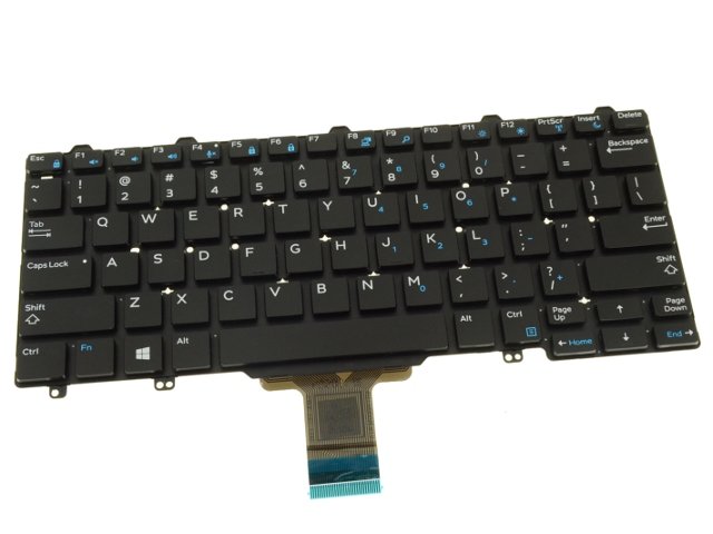 For Dell Latitude E7250 / E5250 / 3150 / 3160 Laptop Keyboard - Non-Backlit - VW71F
