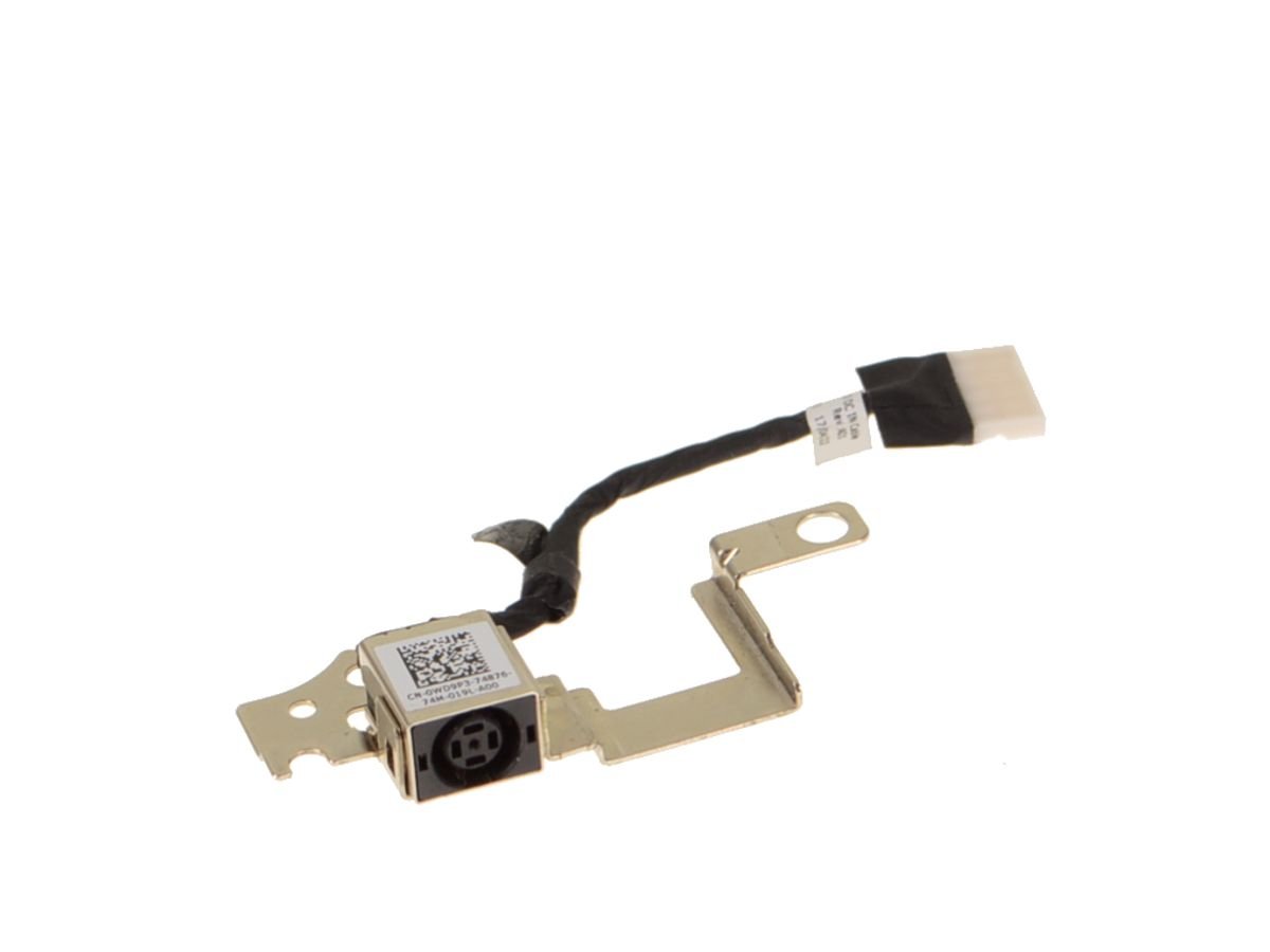 For Dell Latitude 13 (3380) DC Power Input Jack with Cable - WD9P3