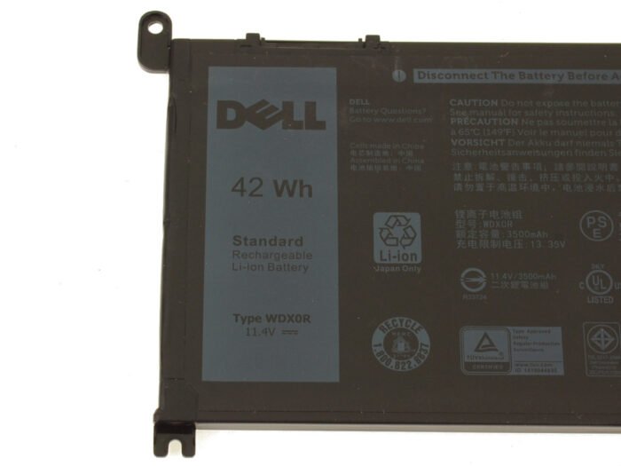 For Dell Inspiron 13 (5379) / 15 (7573) (7586) 2-in-1 42Wh 3-cell Laptop Battery - WDX0R - Image 3