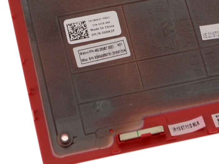 Red - For Dell Inspiron 13 (7359) Bottom Base Cover Assembly - X6K2F - Image 3
