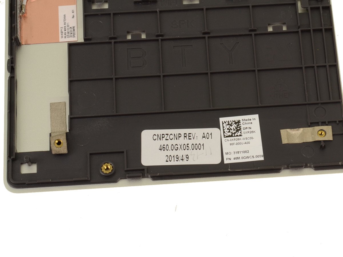 US INTL - For Dell Inspiron 5390 / Latitude 3301 Palmrest Keyboard Assembly - N4H7Y - XR26K - Image 2
