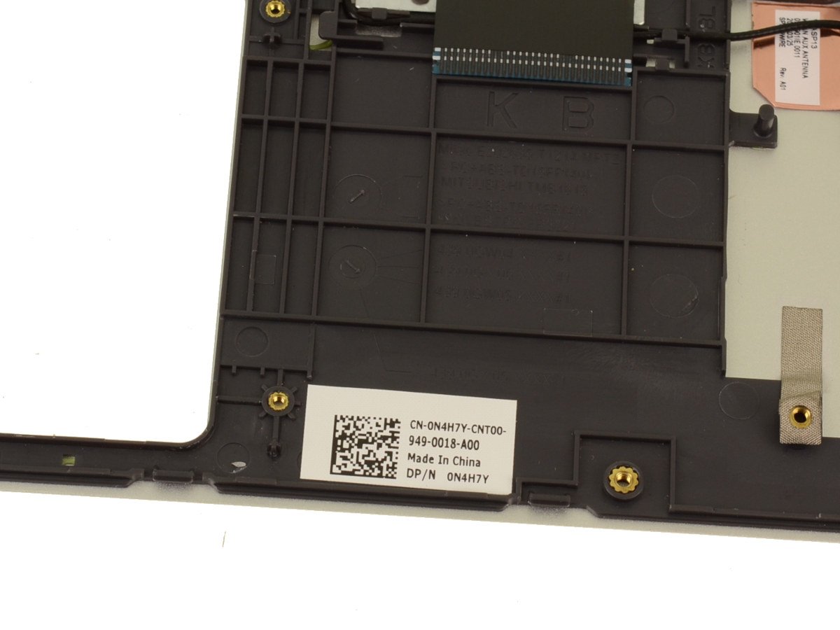 US INTL - For Dell Inspiron 5390 / Latitude 3301 Palmrest Keyboard Assembly - N4H7Y - XR26K - Image 3