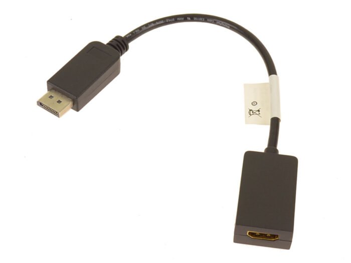 For Dell DisplayPort (Male) to HDMI (Female) Dongle Adapter Cable - Y4D5R YX7CK - Image 2