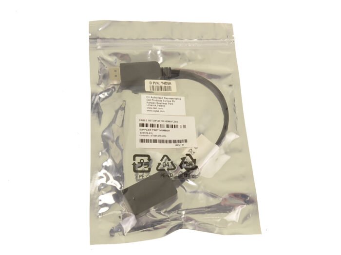 For Dell DisplayPort (Male) to HDMI (Female) Dongle Adapter Cable - Y4D5R YX7CK - Image 6
