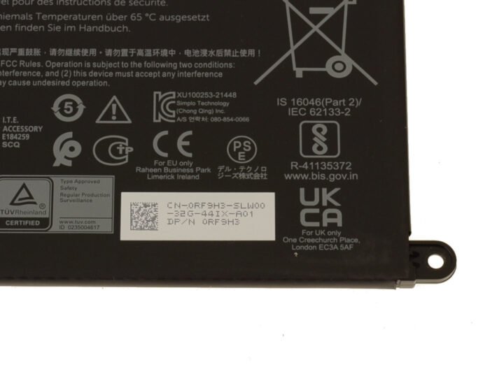 For Dell Genuine Chromebook 3110 42Wh 3-cell Laptop Battery - YKG3C - Image 2