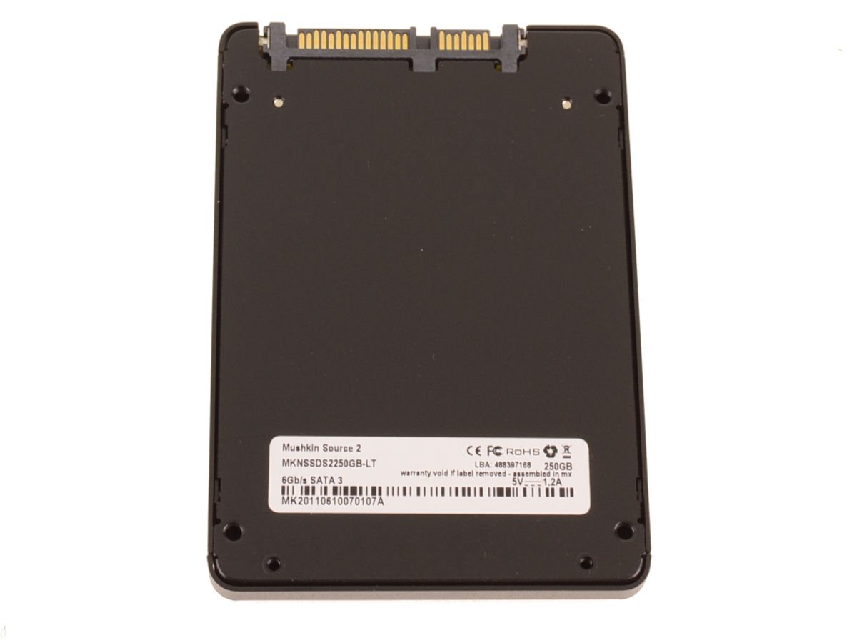 Mushkin Source 2 SSD 250GB SATA III SSD 6Gbp/s 2.5" Internal Solid State Drive - 7mm SSD - Image 3