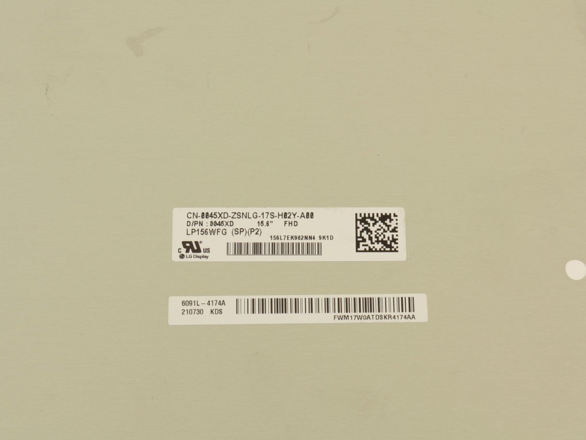 For Dell G Series G5 5590 / G7 7590 / For Alienware m15 15.6 FHD LCD Widescreen Matte - 144Hz - 045XD - Image 2