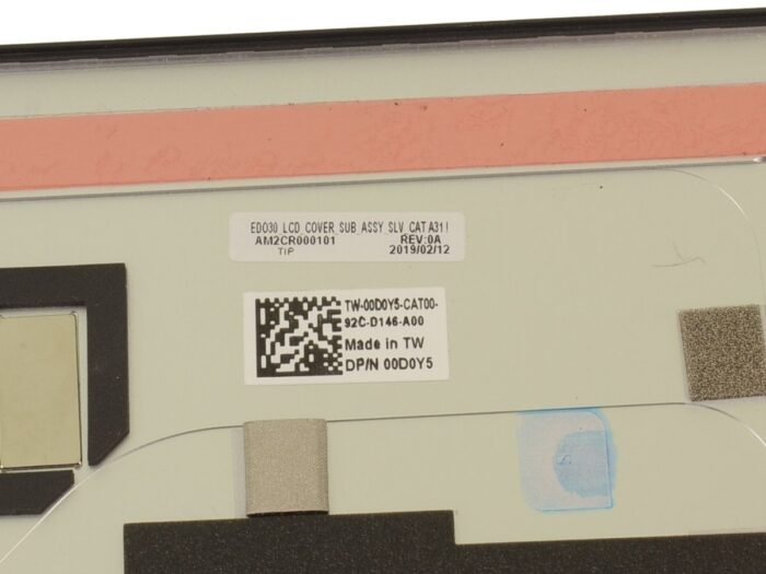 For Dell XPS 13 (9380) 13.3" LCD Back Cover Lid Assembly - 0D0Y5 - Image 2