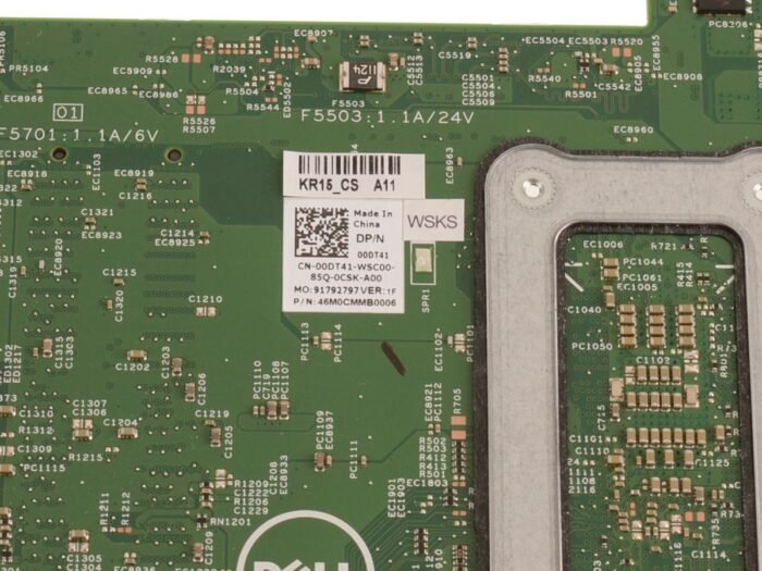 For Dell Inspiron 15 (7570 / 7573) Motherboard System Board Core i5 1.6GHz Quad Core - Discrete Nvidia - 0DT41
