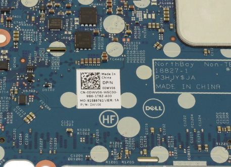 DP/N DWV06 0DWV06 i5-8365U Integrated Graphics For Dell Latitude 5300 Laptop Motherboard - Image 3