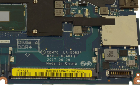 DP/N FJHM7 0FJHM7 i5-7300U Nvidia Graphics For Dell Latitude 5480 Motherboard - Image 3