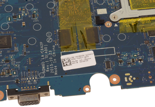DP/N GVKV9 0GVKV9 i5-6300U Discrete Graphics For Dell Latitude E5570 Motherboard - Image 3