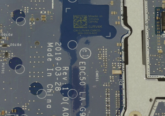 DP/N JRV4K 0JRV4K i7-8665U Integrated Graphics For Dell Latitude 5500 Motherboard - Image 3