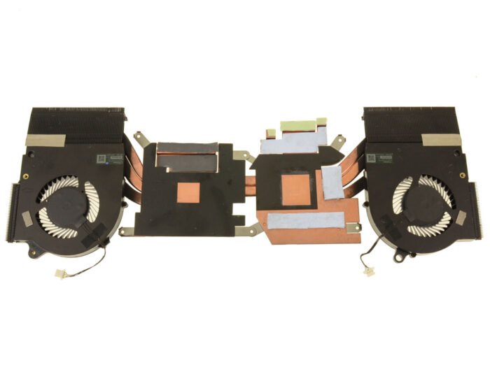 For Alienware m15 Ryzen R5 CPU / Graphics Cooling Heatsink Fan Assembly - RTX 3050 Ti - 0VGY4 - Image 3