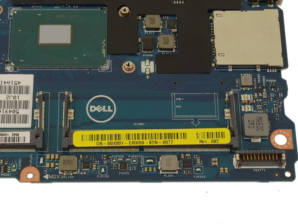 For Dell Latitude 5580 Motherboard System Board with Intel i5 2.8GHz Quad Core CPU Intel Graphics - UMA - 8T985 - 0X00Y - Image 3