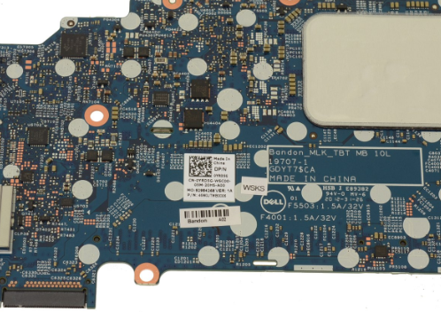 DP/N YRD5G 0YRD5G i7-10610U Integrated Graphics For Dell Latitude 5310 2-in-1 Motherboard - Image 3