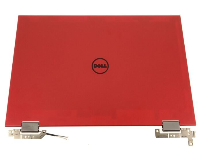 Red - For Dell Inspiron 13 (7359) 13.3" LCD Back Cover Lid Assembly with Hinges - 16G8G