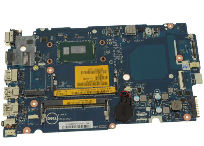 19XXT 019XXT 1.7GHz i3-4005U Processor  Integrated Graphics For Dell Latitude 3450 Motherboard