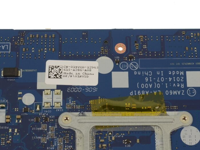 For Dell Latitude E5250 Motherboard System Board with Intel Core i7 2.6GHz CPU - 1NVYD - Image 2