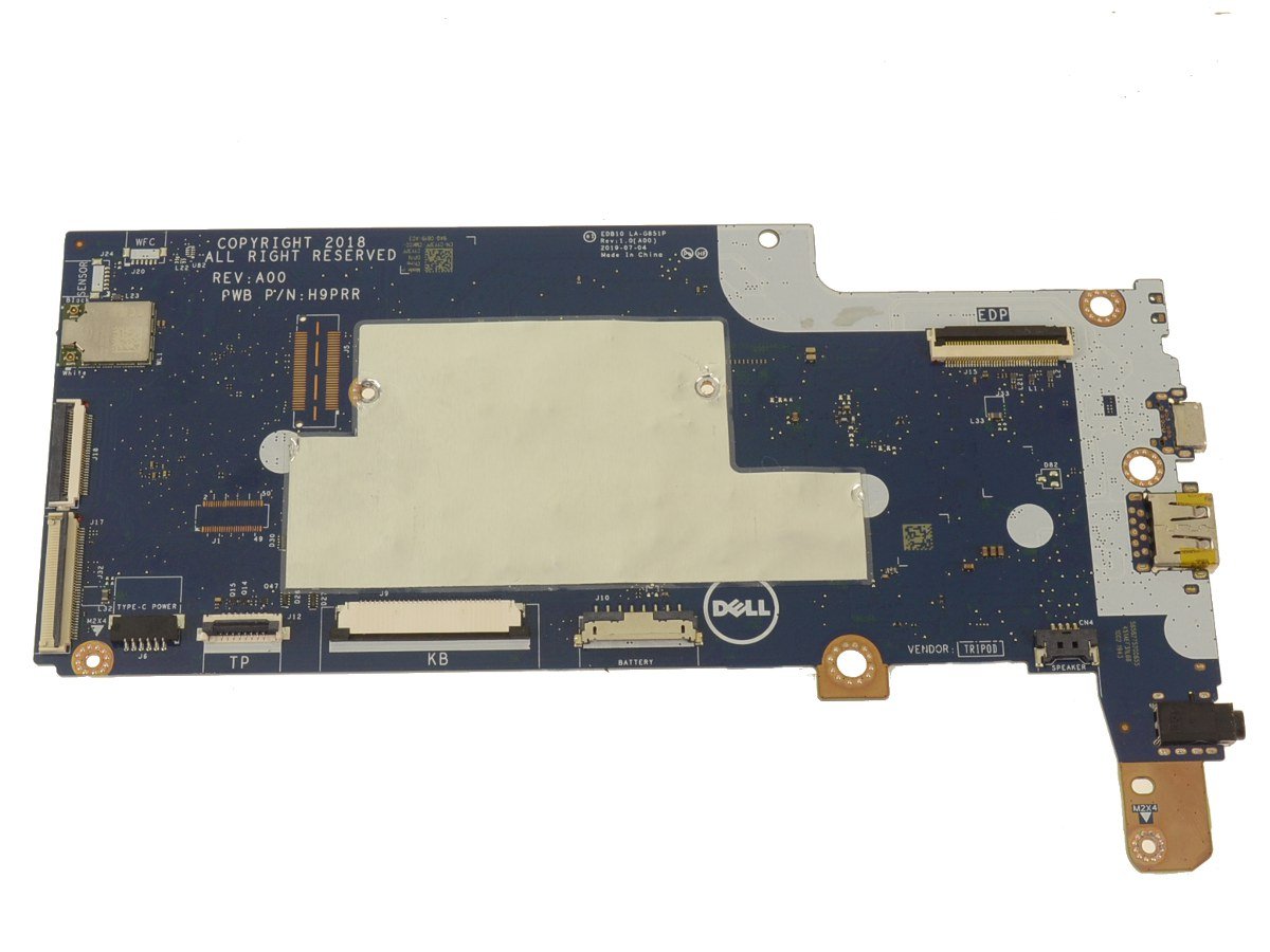 For Dell Chromebook 3100 Laptop Motherboard System Board Celeron N4000 1.1GHz Dual Core - 16GB - 1Y3PF