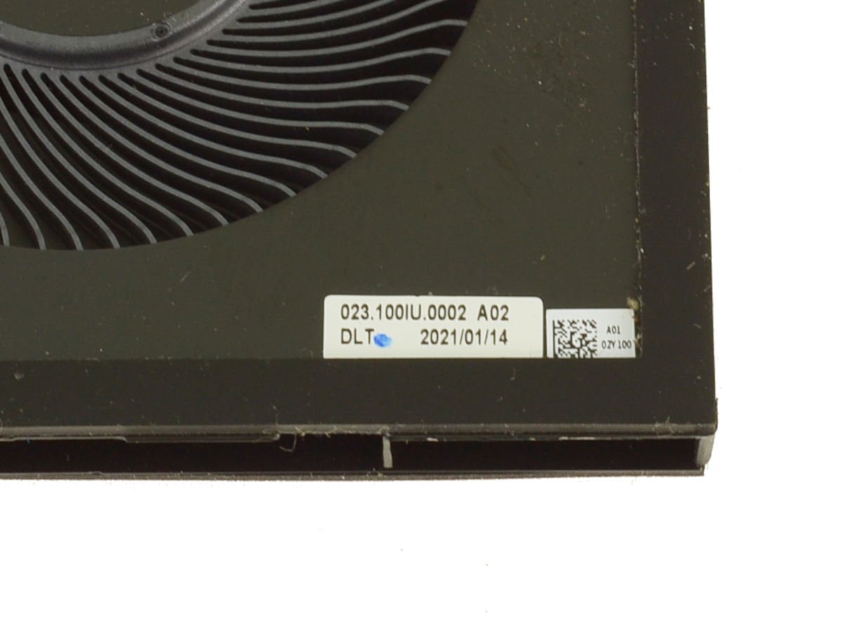 For Dell Precision 5750 / XPS 17 9700 CPU Processor Cooling Fan - Discrete Nvidia Graphics - 2Y100 - Image 2