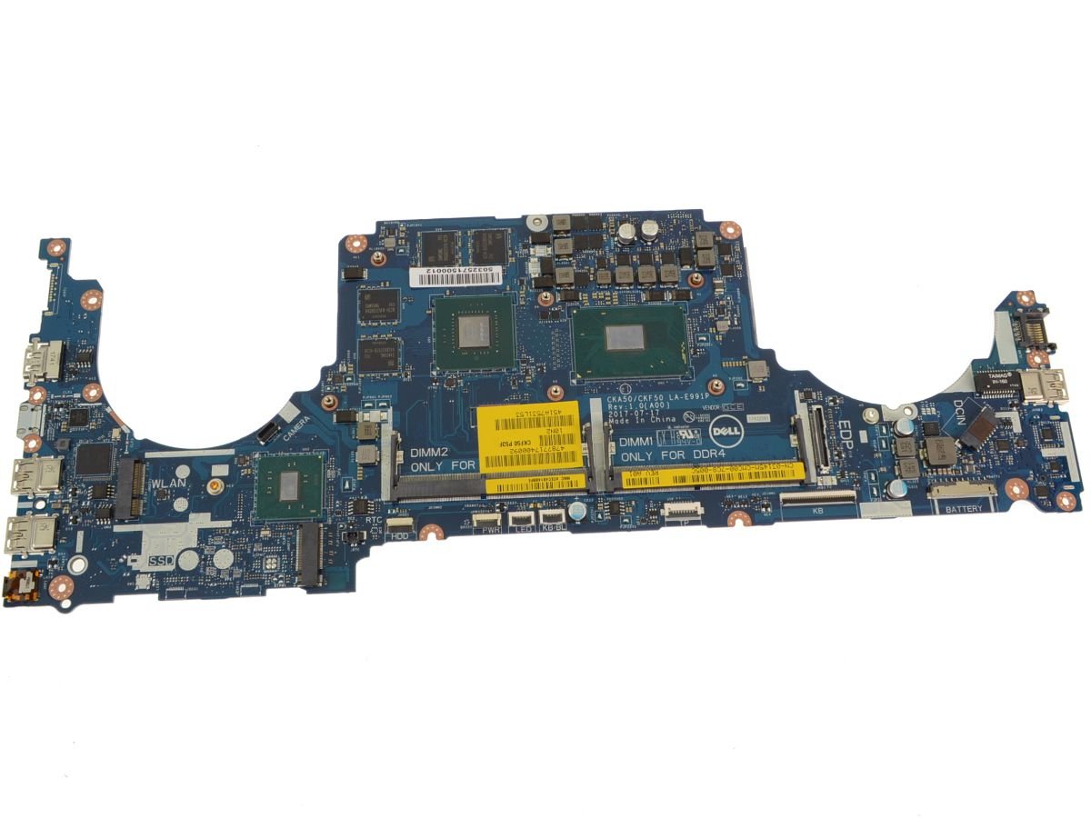 For Dell Inspiron 15 (7577) Motherboard System Board Core i5 2.5GHz Quad Core CPU - 3145M