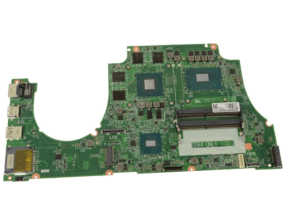 For Dell Inspiron 15 (5577) Motherboard System Board Core i5 2.5GHz Quad Core CPU - 318DK