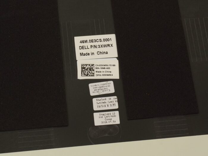 For Dell Latitude 3390 2-in-1 13.3" LCD Back Cover Lid Assembly with Hinges - 3XWRX - Image 2