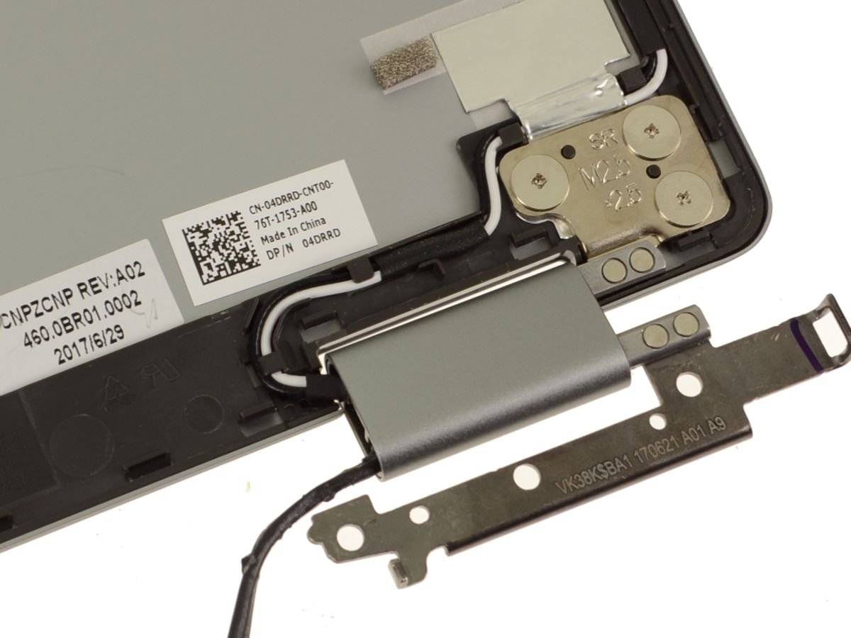 For Dell Inspiron 13 (7378 / 7368) 13.3" LCD Back Cover Lid Assembly with Hinges - 4DRRD - Image 3