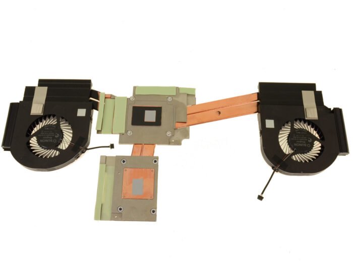 For Dell Precision 7730 CPU / Graphics Heatsink Fan Assembly for AMD Radeon Pro WX 4150 Graphics - 59N74 - Image 2
