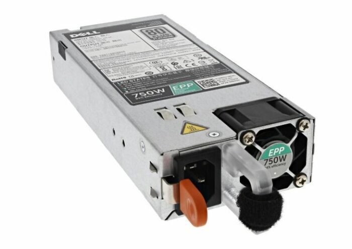 Original 5RHVV 05RHVV 750W FOR DELL PE R530 R630 R730  80 PLUS PLATINUM EPP POWER SUPPLY UNIT D750E-S6 DPS-750AB-15